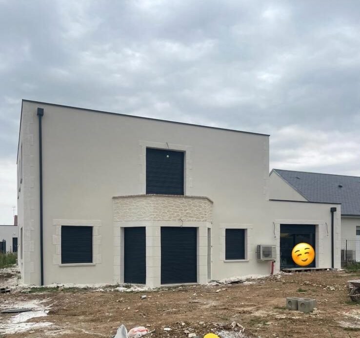 Image du mur de soutènement avant travaux