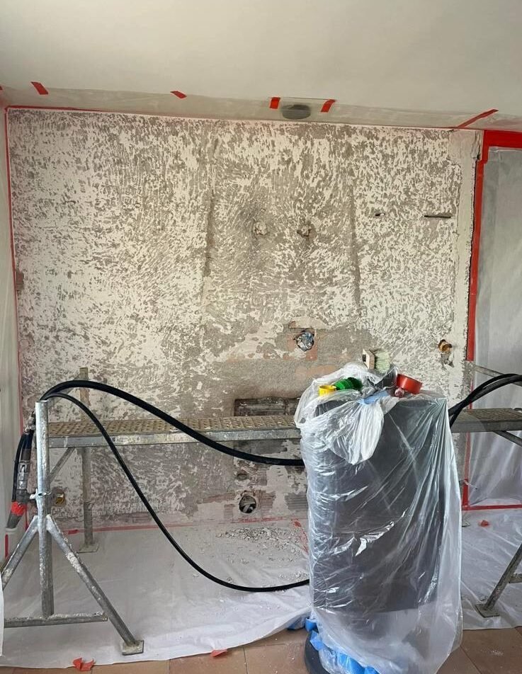 Image du projet Enduit Pierre Apparente Intérieur terminé