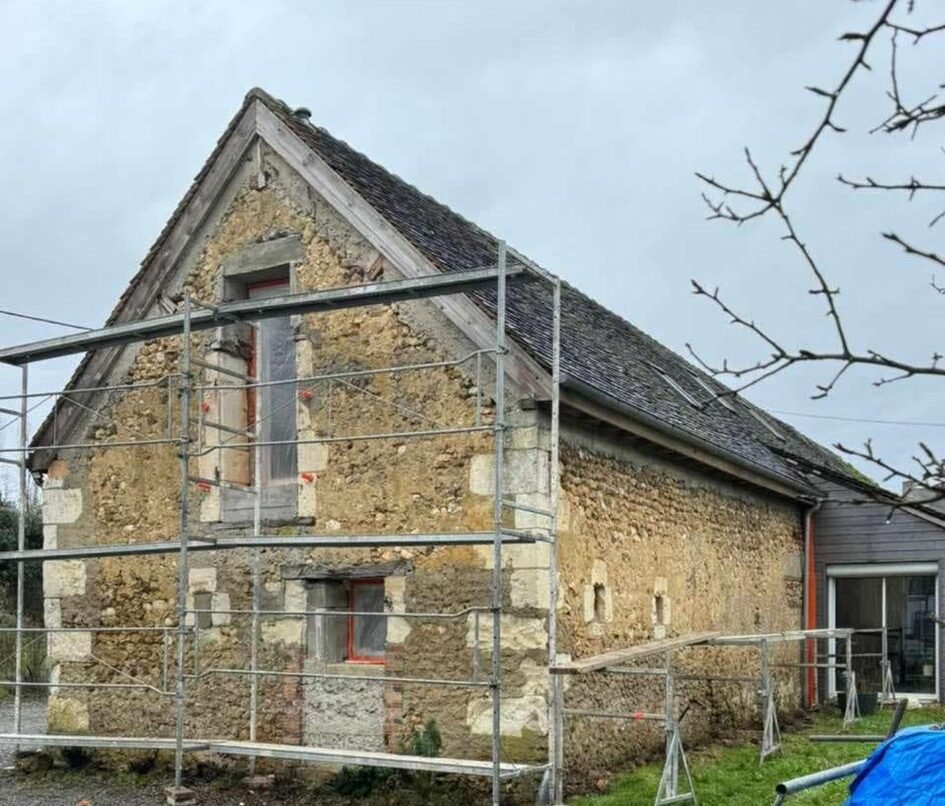 Image du mur de soutènement terminé