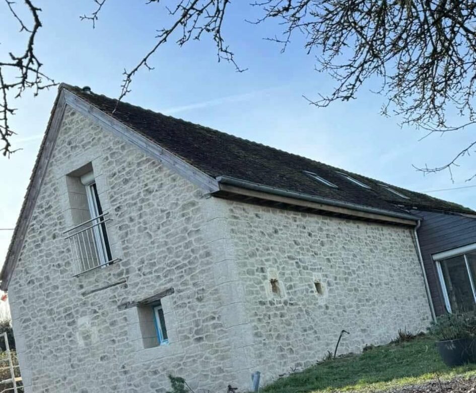 Image du mur de soutènement avant travaux