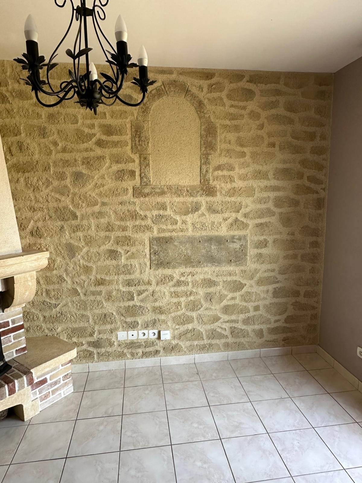 Image du mur de soutènement avant travaux