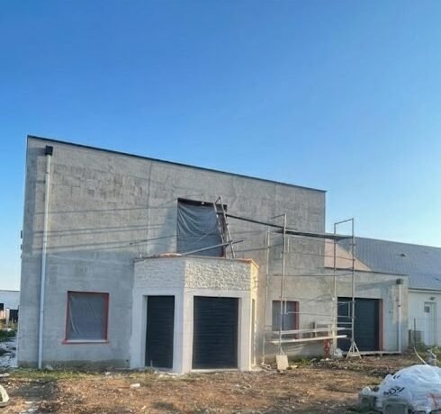 Image du mur de soutènement terminé